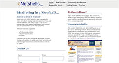 Desktop Screenshot of enutshells.net